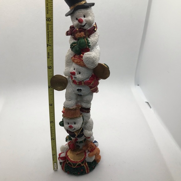 Abbott Collection Snowman Totem Pole - Picture 7 of 7